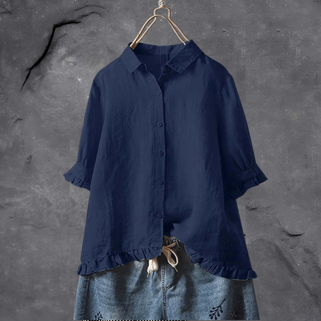 Valeria™  Elegant Button Shirt