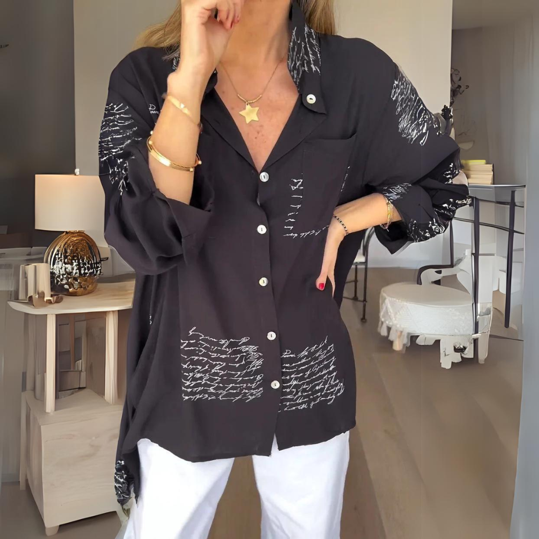 Chloé™  Elegant Button-Up Shirt