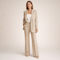 Vanessa™ | Elegant Blazer and Flared Trousers Set
