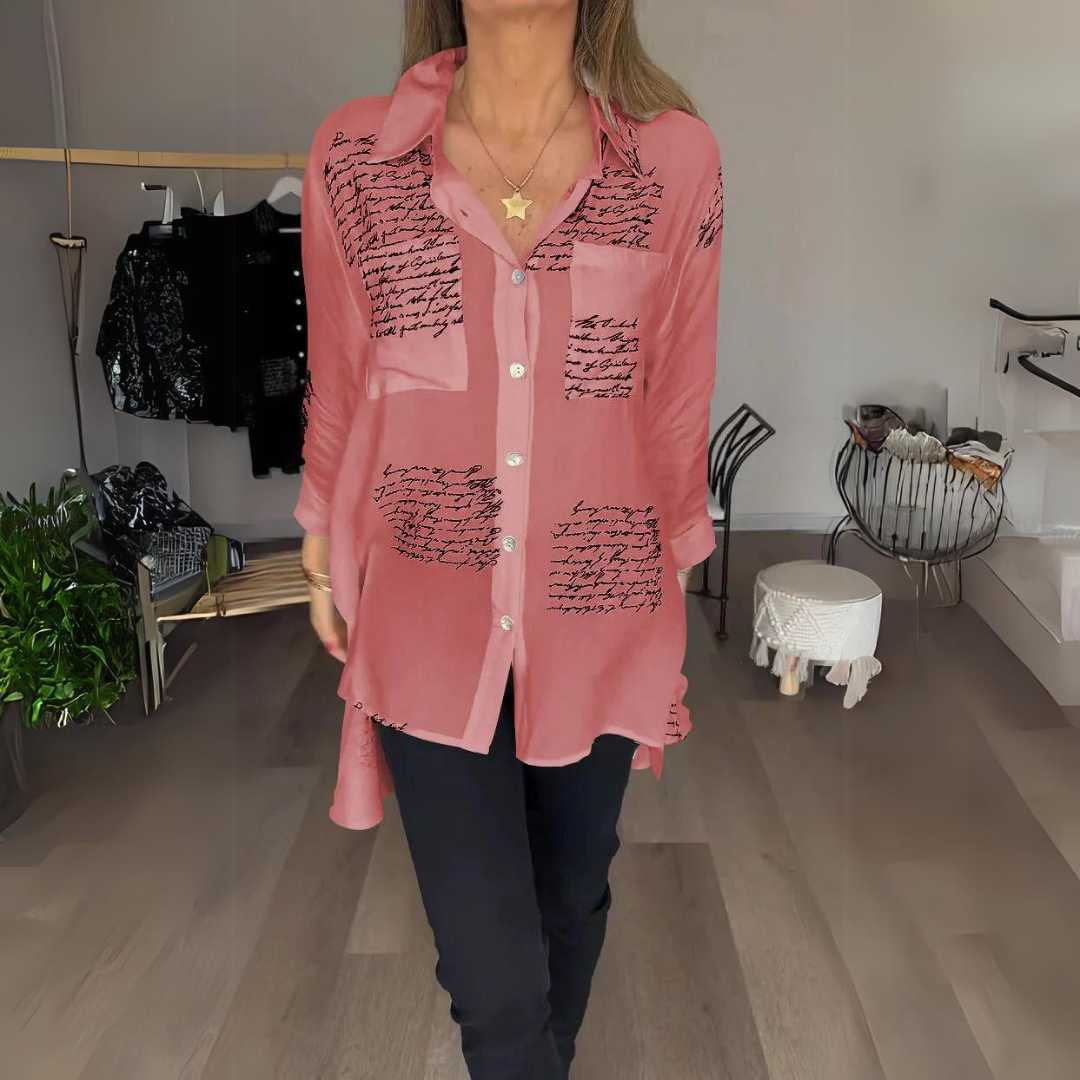 Chloé™  Elegant Button-Up Shirt