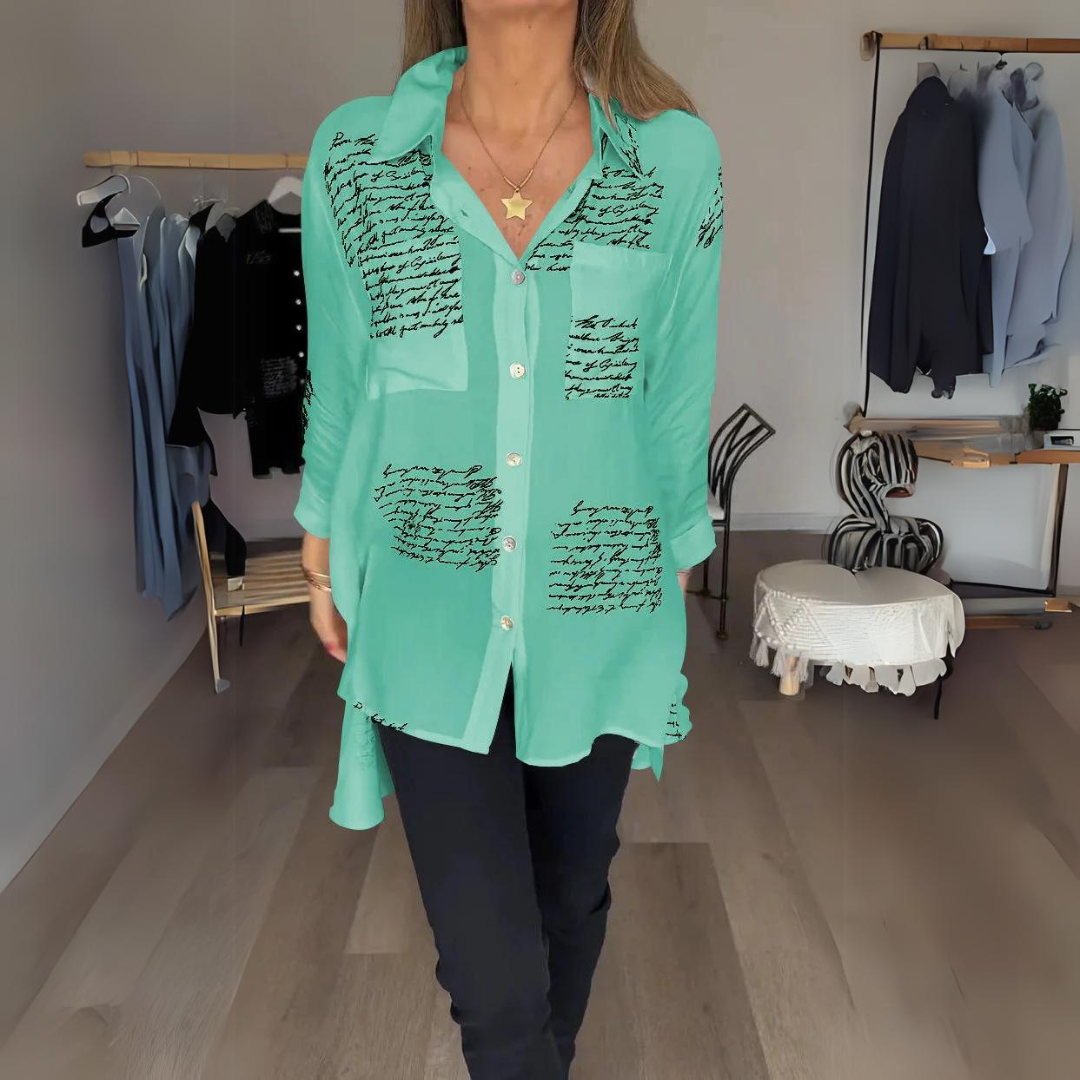 Chloé™  Elegant Button-Up Shirt