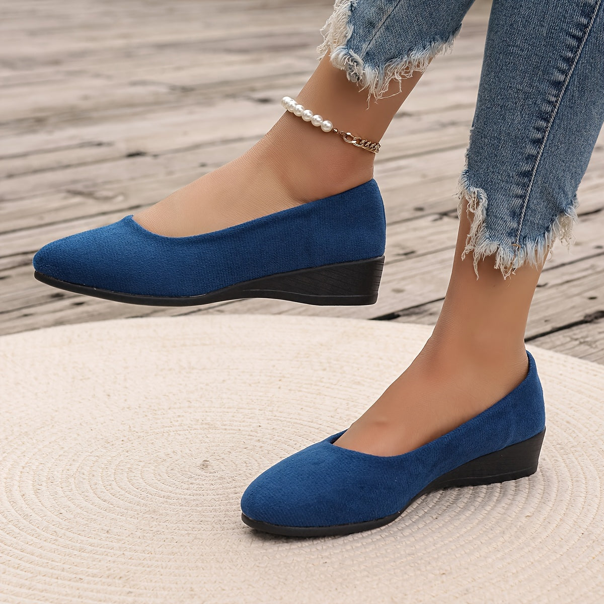 Sarah™ Wedge Ballerina Flats