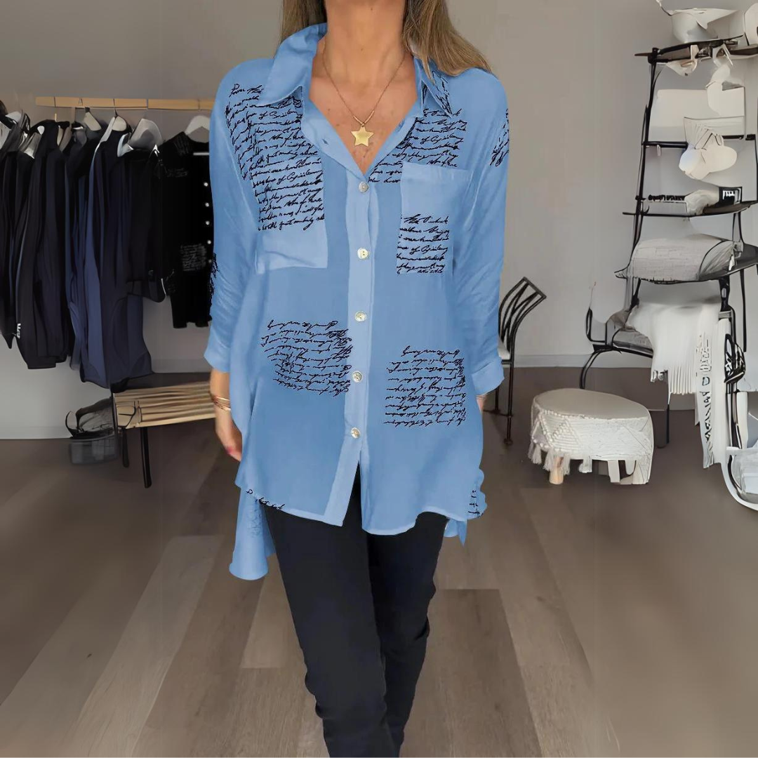 Chloé™  Elegant Button-Up Shirt