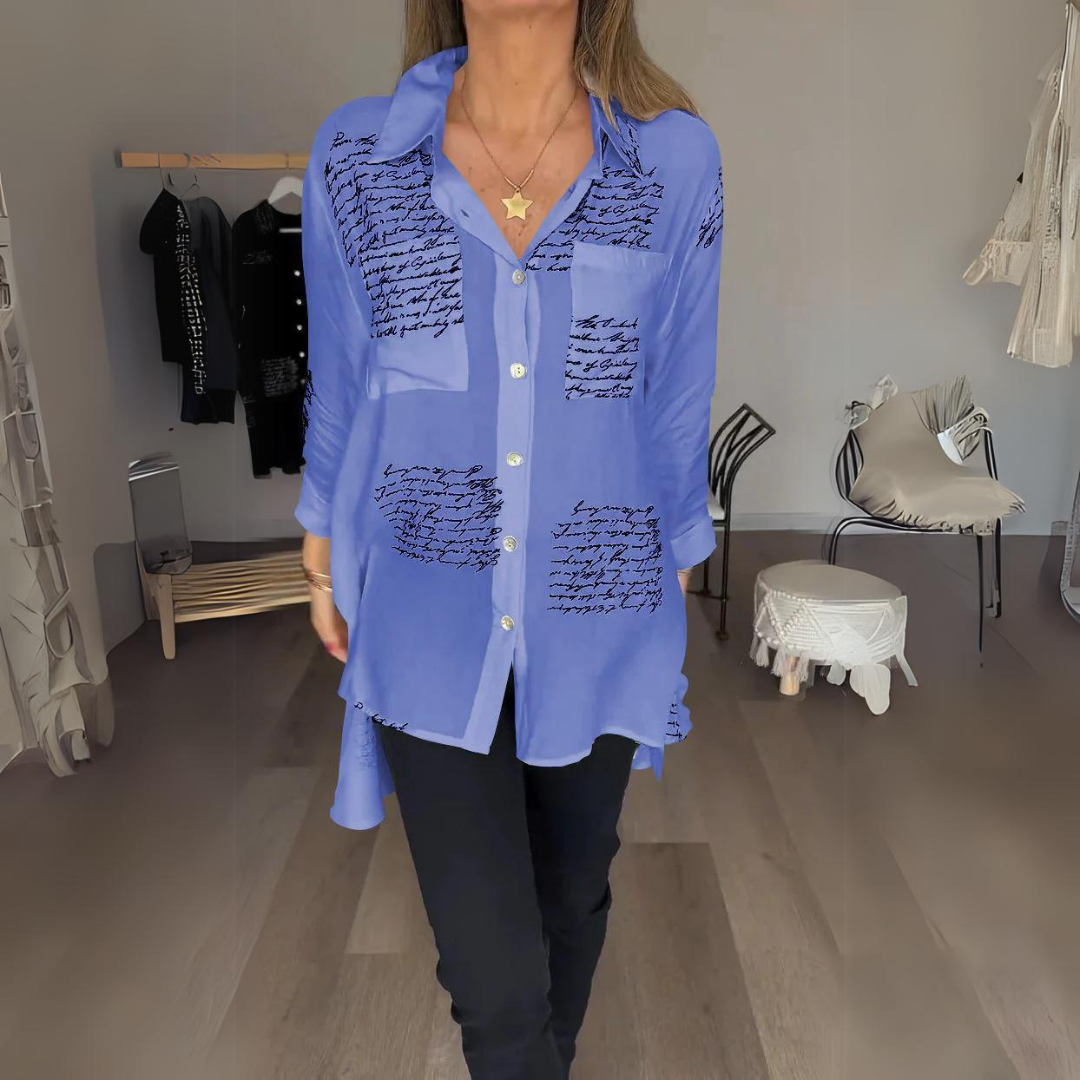 Chloé™  Elegant Button-Up Shirt