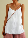 Allyson™ Spaghetti Strap Summer Linen Top
