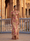 Rosario | Floral Chiffon Maxi Dress